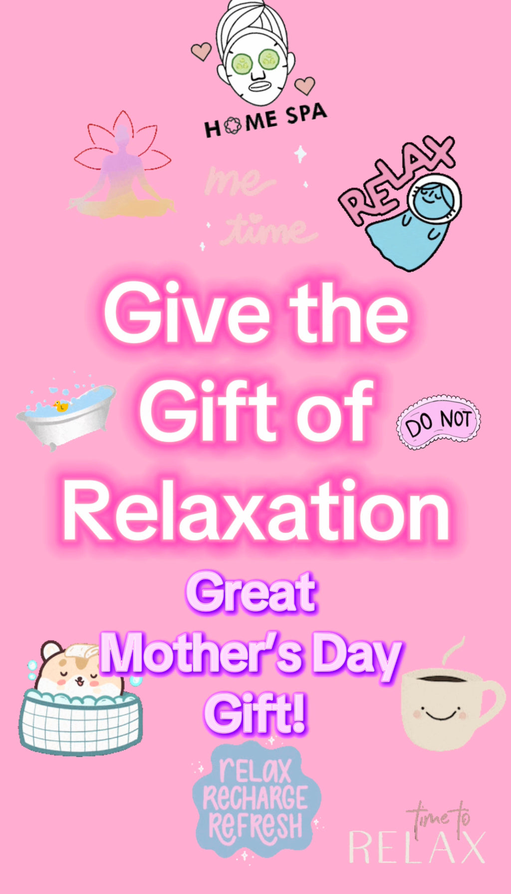 Mother's Day Gift Box (Black & Gold)